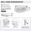 Meuble-lavabo simple autoportant de 23 po avec plateau en céramique-924169452