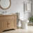Two-Piece Toilets Excludes Cover Plate with Soft-Close Seat for Bathrooms（Without Lit)