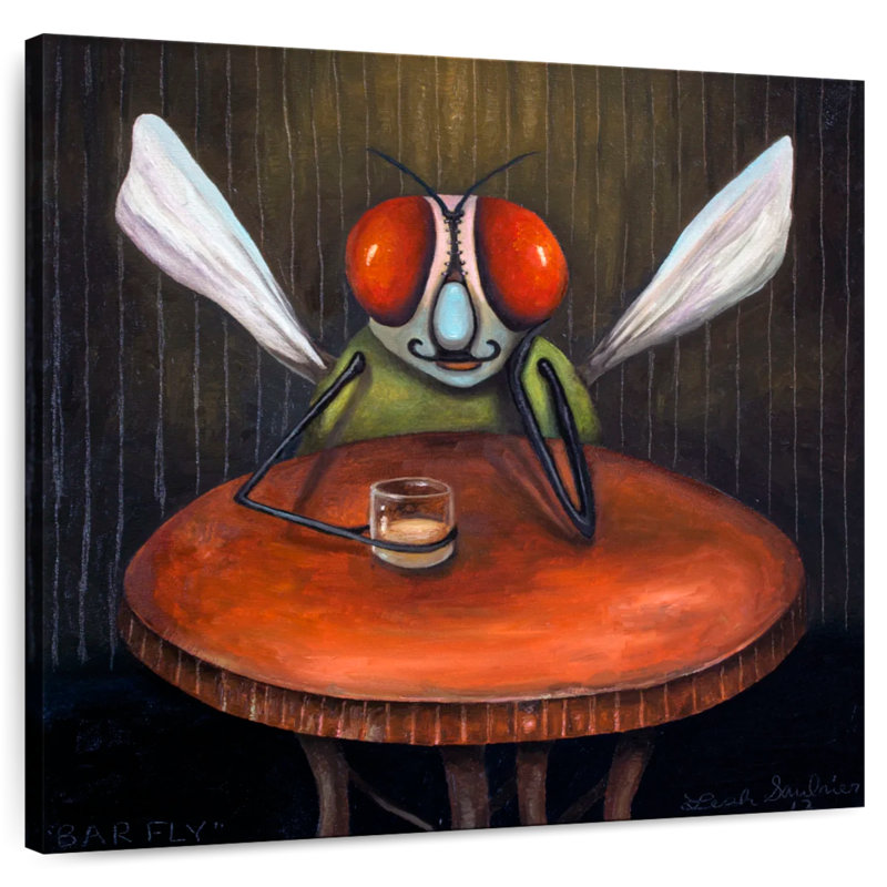 Ketti Bar Fly, 33" H x 33" W