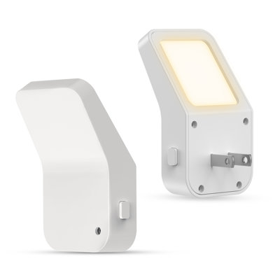 Dusk To Dawn Nightstand Wall Sconce,  Dimmable Night Light 3000K LED Lights