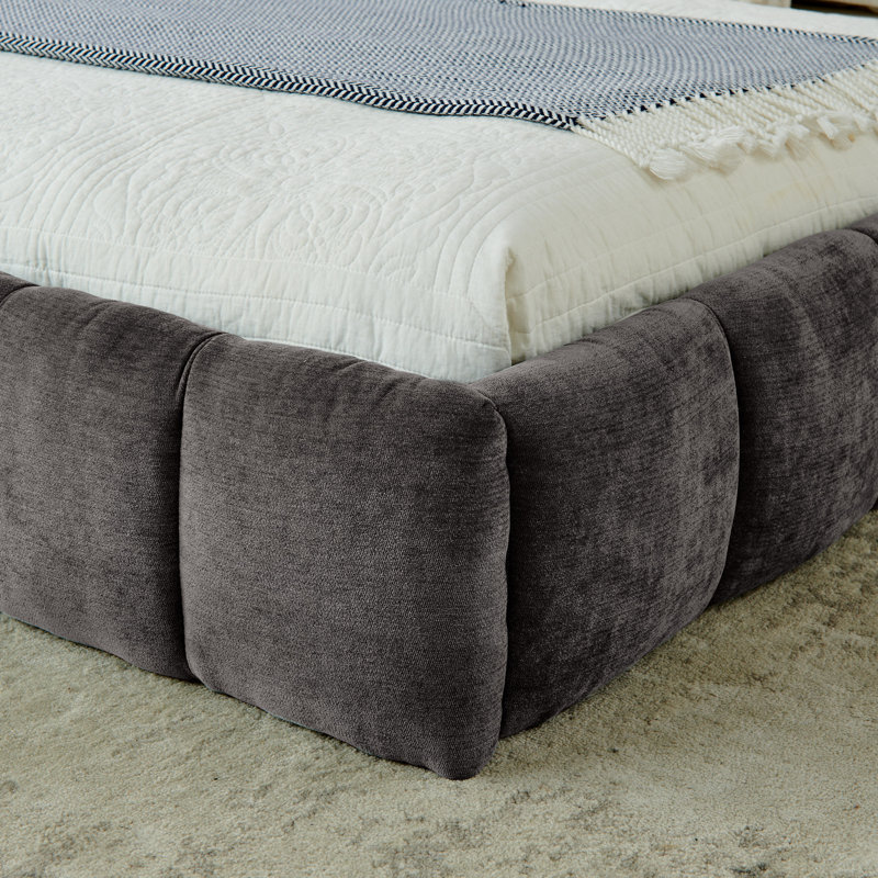 Lit plateforme pour chambre à coucher au sol Modern Elegance