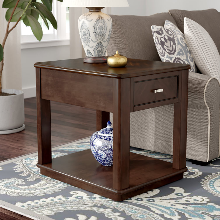 Yatendra 24'' Tall End Table