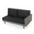 SOFA SET -LEFT ARMREST - GREY-777725484