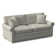 Bedford 86" Rolled Arm Loveseat with Reversible Cushions