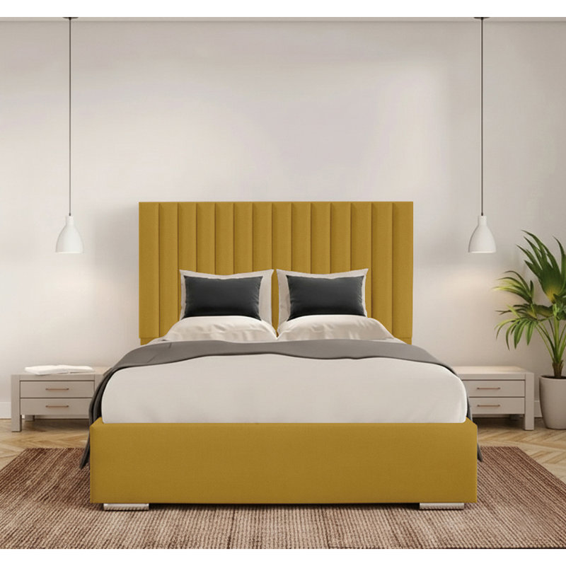 Celetha Bed Frame, Single (3'), Turmeric