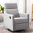 Swivel Recliner Chair - Gray
