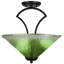 Ampoule semi-encastrée 3 lumières Zilo avec verre cristal 16 po-32416137-32416136
