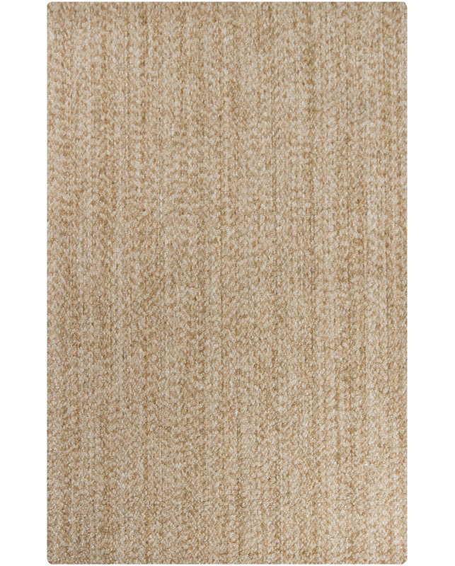 Tapis de zone brun clair Glencourt, Rectangle 5 pi x 7 pi 6 po