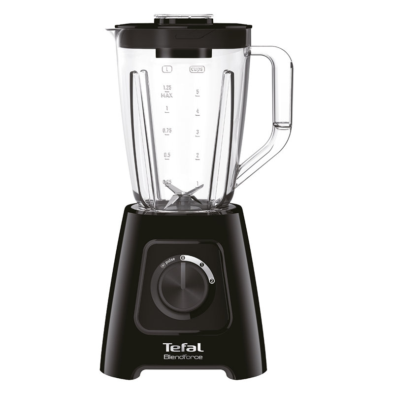 Tefal 1250ml Countertop Blender, Black
