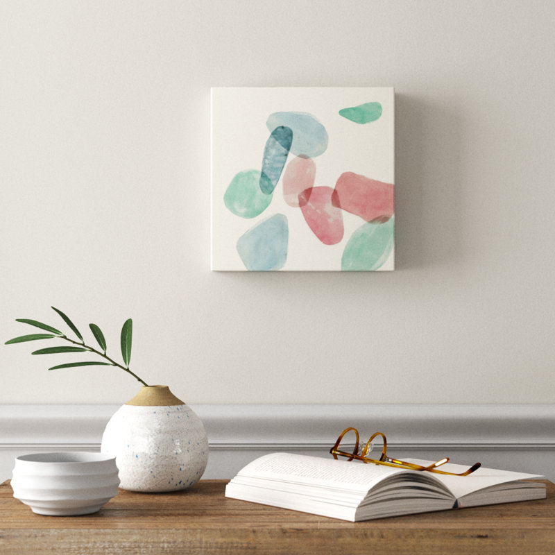« the the lights i », peinture, H 10 po x l 10 po x P 1,5 po, Toile tendue