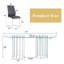 Dining Table Sets(must Include Both Table And Chair), 71 Inch Glass Table