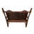 Oaklynn Genuine Leather Upholstered Bench