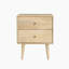 35cm W Solid Wood Bedside Table