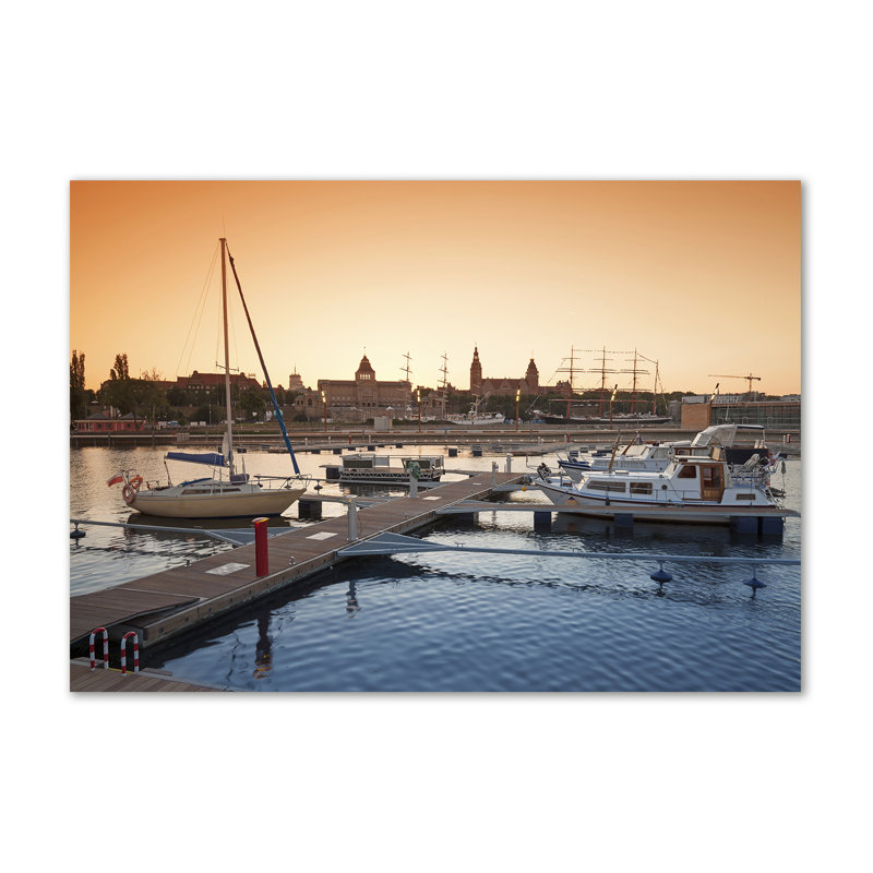 Szczecin Poland - Wrapped Canvas Print