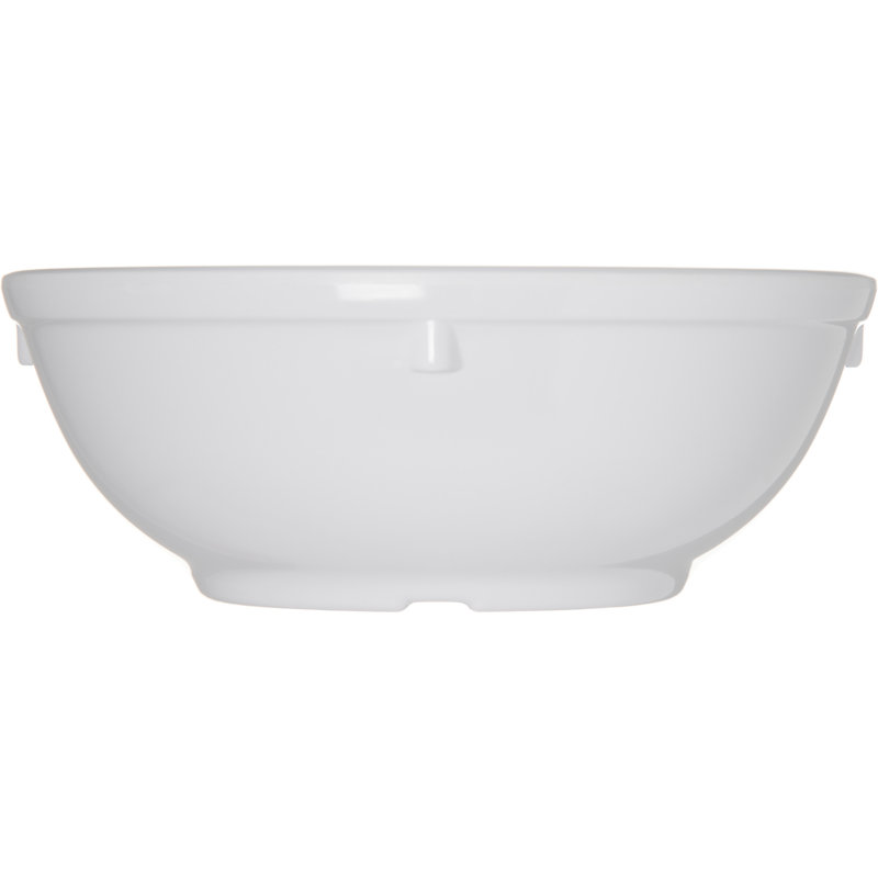 Bol nappie 16 oz. mélamine Dallas Ware®, Blanc