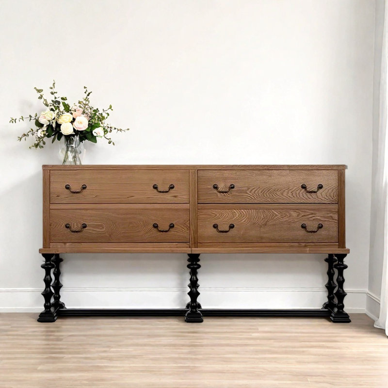 Console rustique