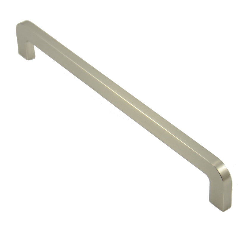 8 Poignée barre 13/16 po d'un centre à l'autre, Nickel satiné