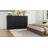 Fluted Dresser For Bedroom With 8 Drawers, 55" Wide White Modern Chest Of Drawers With Metal Handle-1639596583