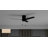 Heritage 52in 3-Blade Pull Chain Flush Mount Fan 2700K-3000K-4000K-5000K-6000K CCT Selectable LED Light Kit with Black Hardware with Reversible Blades in Weathered Wood or Black-126659240