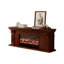 Foyer en bois massif noyer