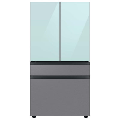 Bespoke 29 cu. ft. Smart 4-Door Refrigerator with Beverage Center and Custom Panels Included