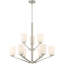 Lustre à niveaux 9 lumières Naccarato-821057189