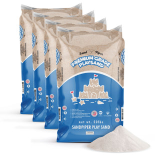 Sable de jeu multi-usage de qualité supérieure 25 lb SandPiper avec formule sans produits chimiques, paquet de 4