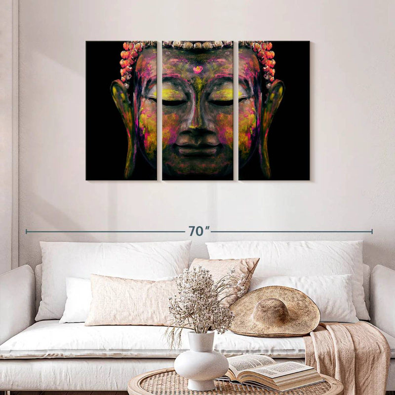 Bouddha unique Adella, H 28 po x l 45 po