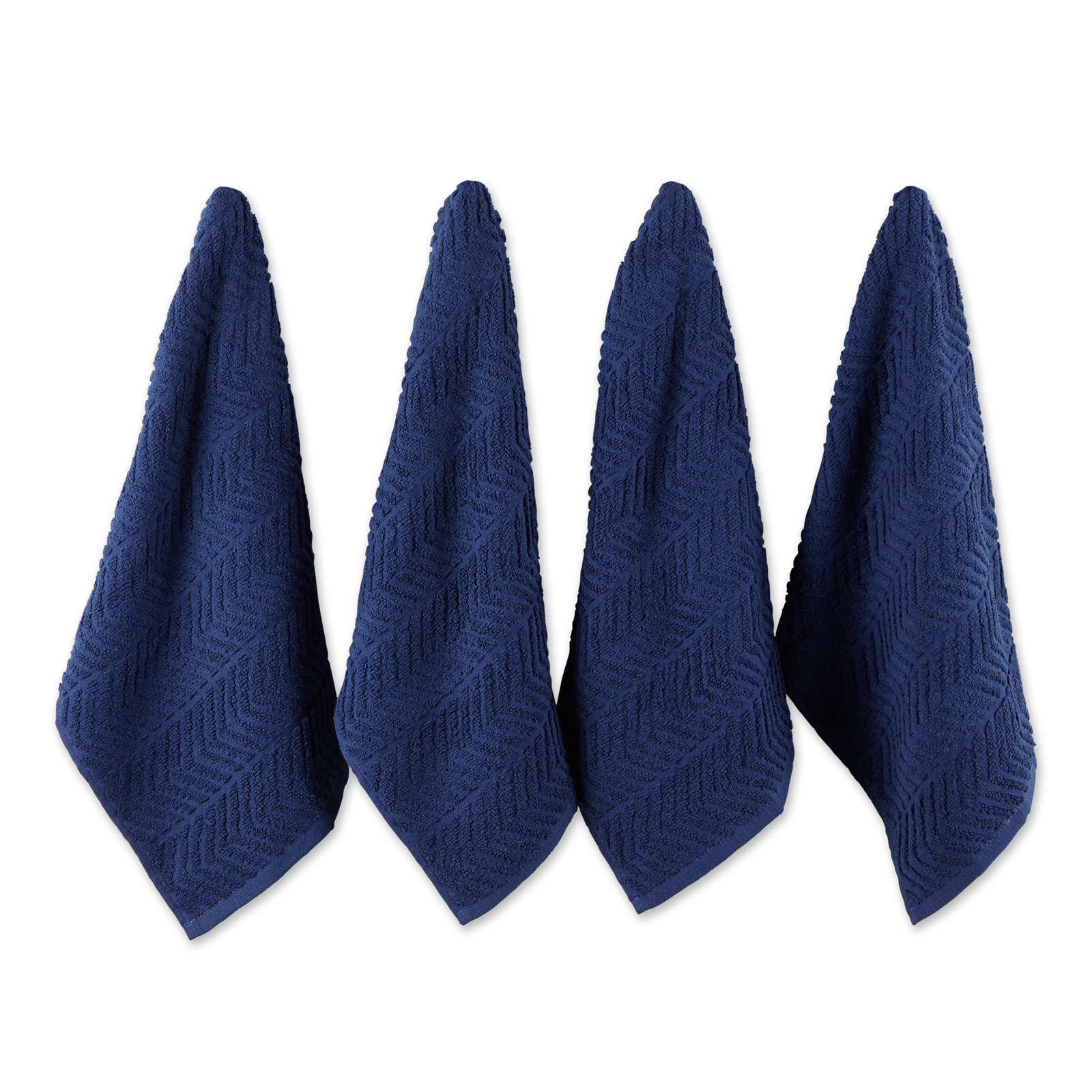 Cotton Dish Cloth Kitchen Towel, Nautical Blue