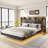 Innovative Queen Bed Frame with Multiple Functionalities for Enhanced Comfort