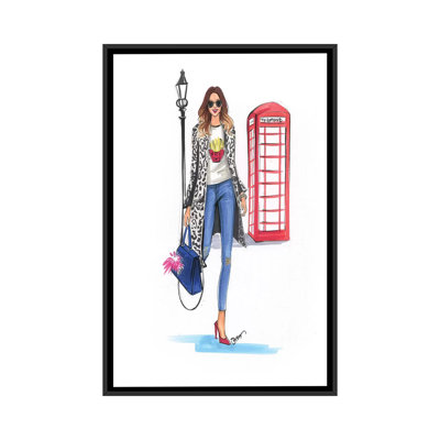 « london style », impression sur toile