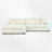 111.48" Wide L-Shape Upholstered Sectional-868888681