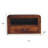 18" Chestnut Solid Wood One Drawer Floating Nightstand
