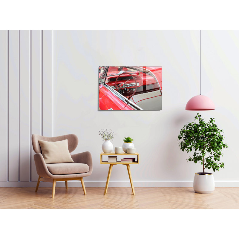 Peinture décorative en verre trempé, H 27,6 po x l 39,4 po