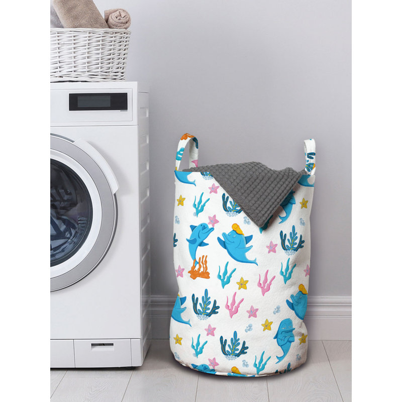 Fabric Laundry Bag with Handles