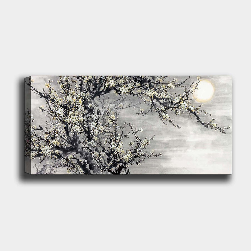 Superbe peinture sur toile décorative, 11,8 po x 31,5 po | 100% toile, encadrée avec un cadre 100% bois (épaisseur: 1,6 po) | Parfait pour la décoration intérieure, le salon et le bureau, élégant et accrocheur