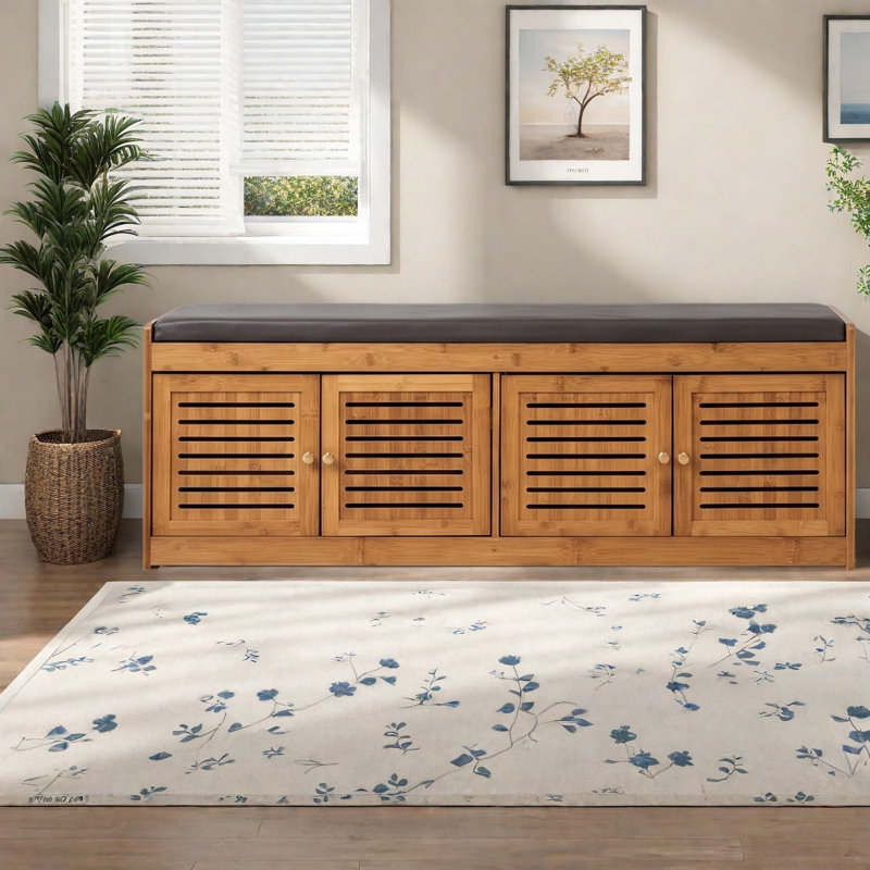8 - Pair Shoe Storage Bench