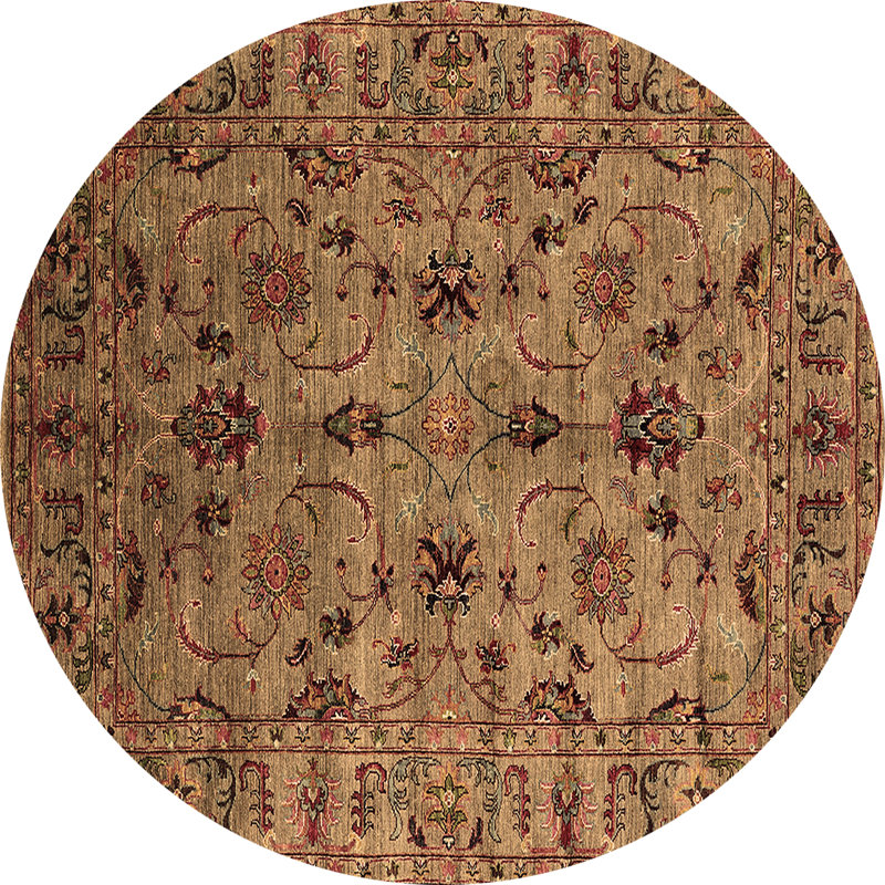 Patris Oriental Indoor Rug, Round 3'