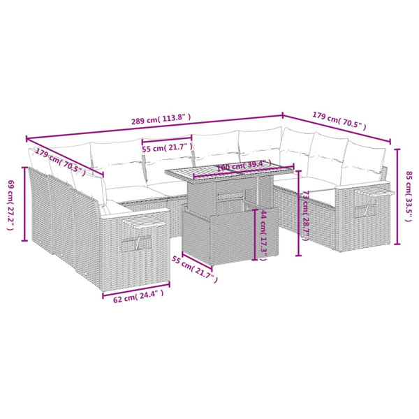 Dimensions du produit