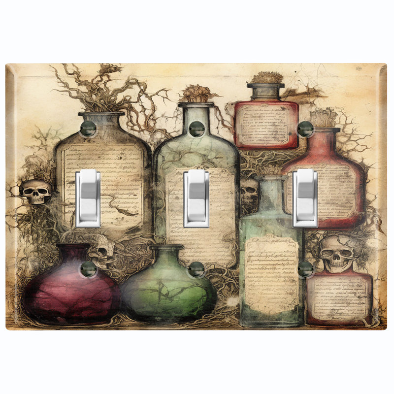 Halloween 3 - Gang Toggle Light Switch Standard Wall Plate