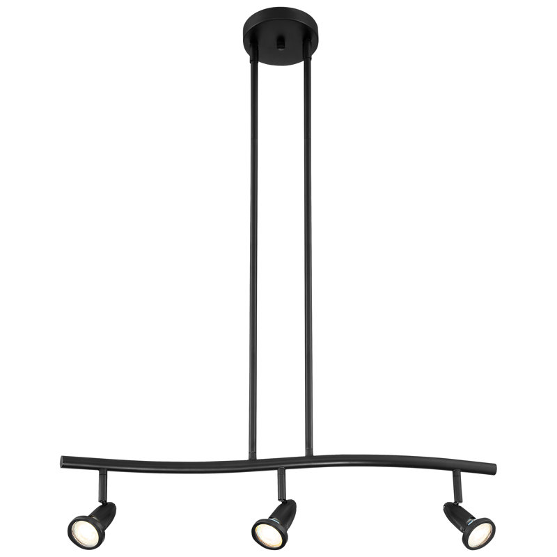 3 - Light Black Kitchen Island Pendant