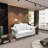 Decorius 60.23'' Velvet Rolled Arm Loveseat