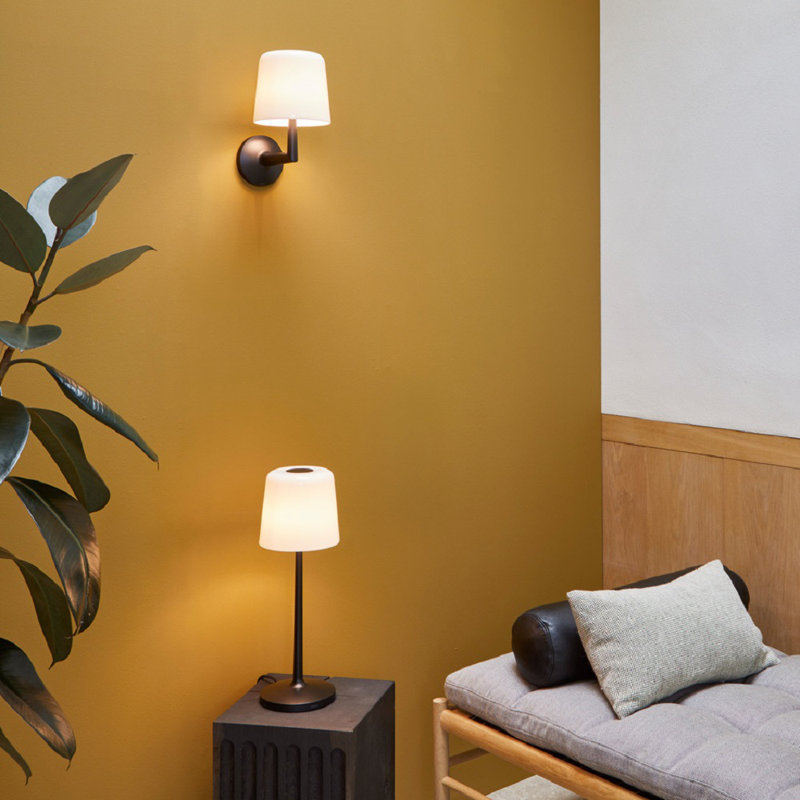 Ella Table Lamp, Matte Black