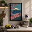 Moonlit Cherry Blossom Japandi - Wrapped Canvas-1015702794-1015702797
