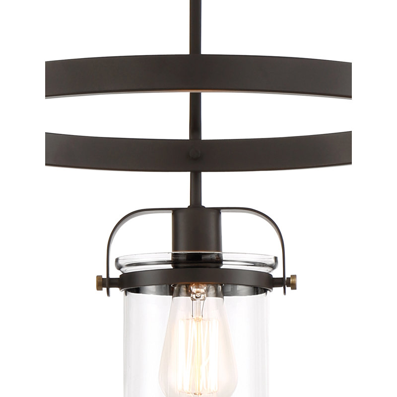 Georgetown 3 - Light Dimmable Wagon Wheel Chandelier