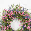 Guirlande de fleurs artificielles 24 po 24 po