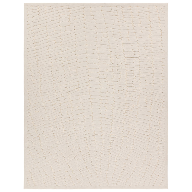 Tapis rectangulaire en chenille / polyester tissé à la machine, Rectangle 3 pi 11 po x 5 pi 11 po