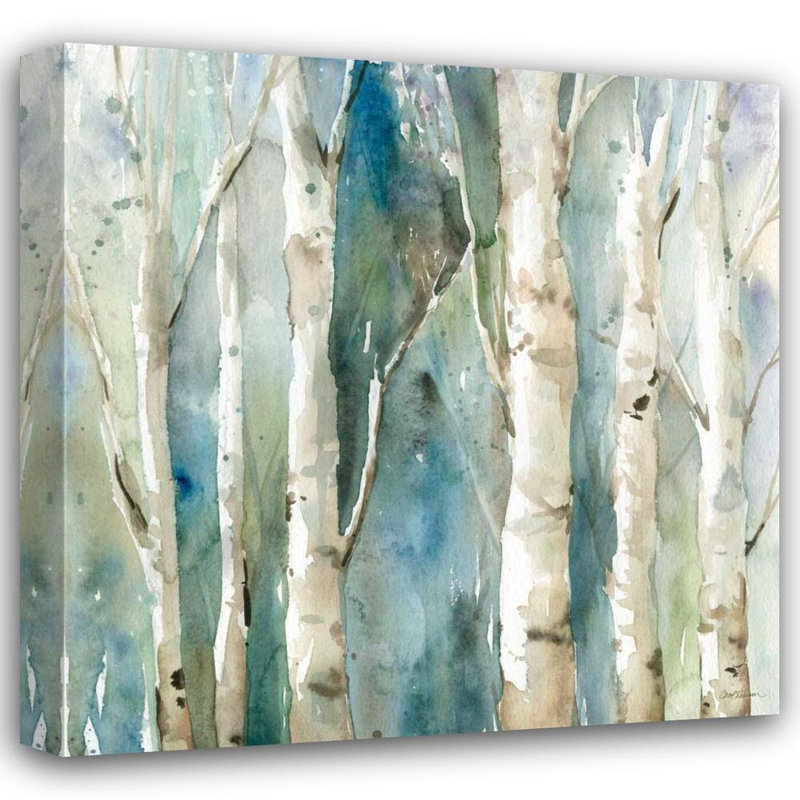 Art sur toile tendue par Millwood Pines Robinson, Carol, River Birch I