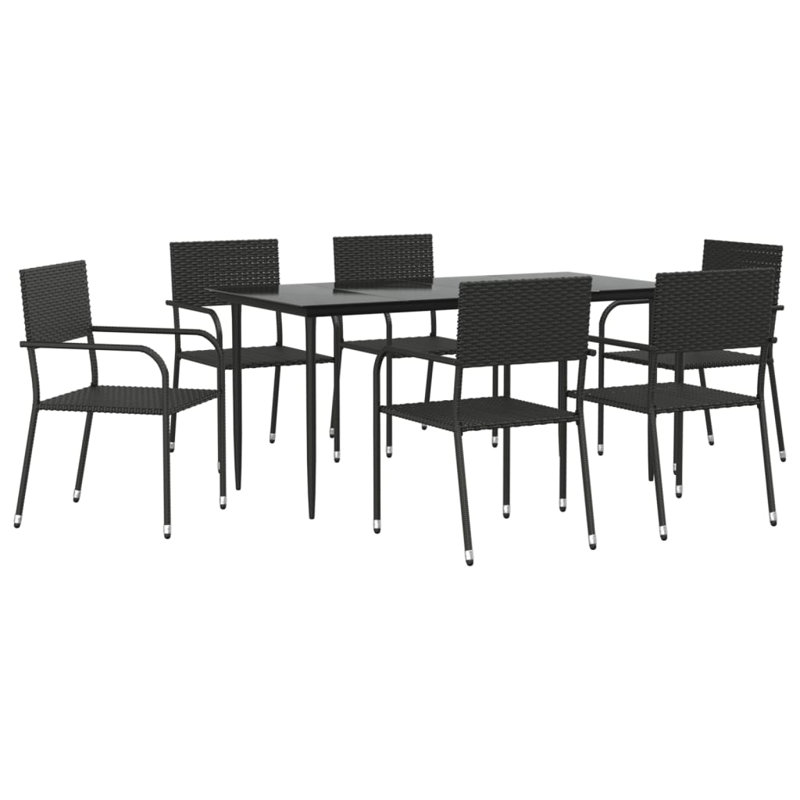 Raimar Rectangular 6 - Person Dining Set, 74cm H x 160cm L x 80cm W