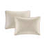Ensemble de couvre-lit double / grand réversible - 3 pièces, crème | Idée de cadeau-121327747-121327746